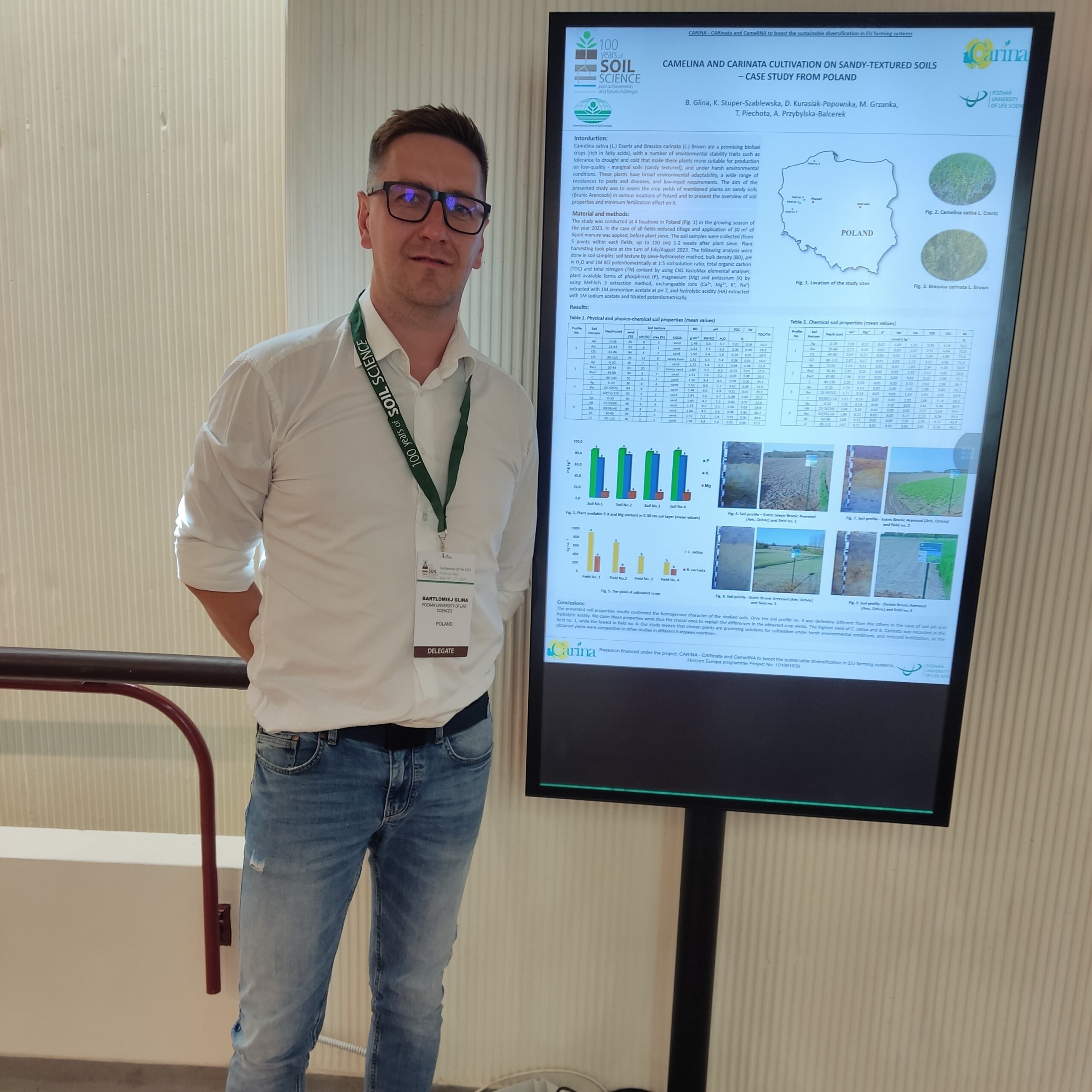 CARINA Project at International Soil Sciences Congress