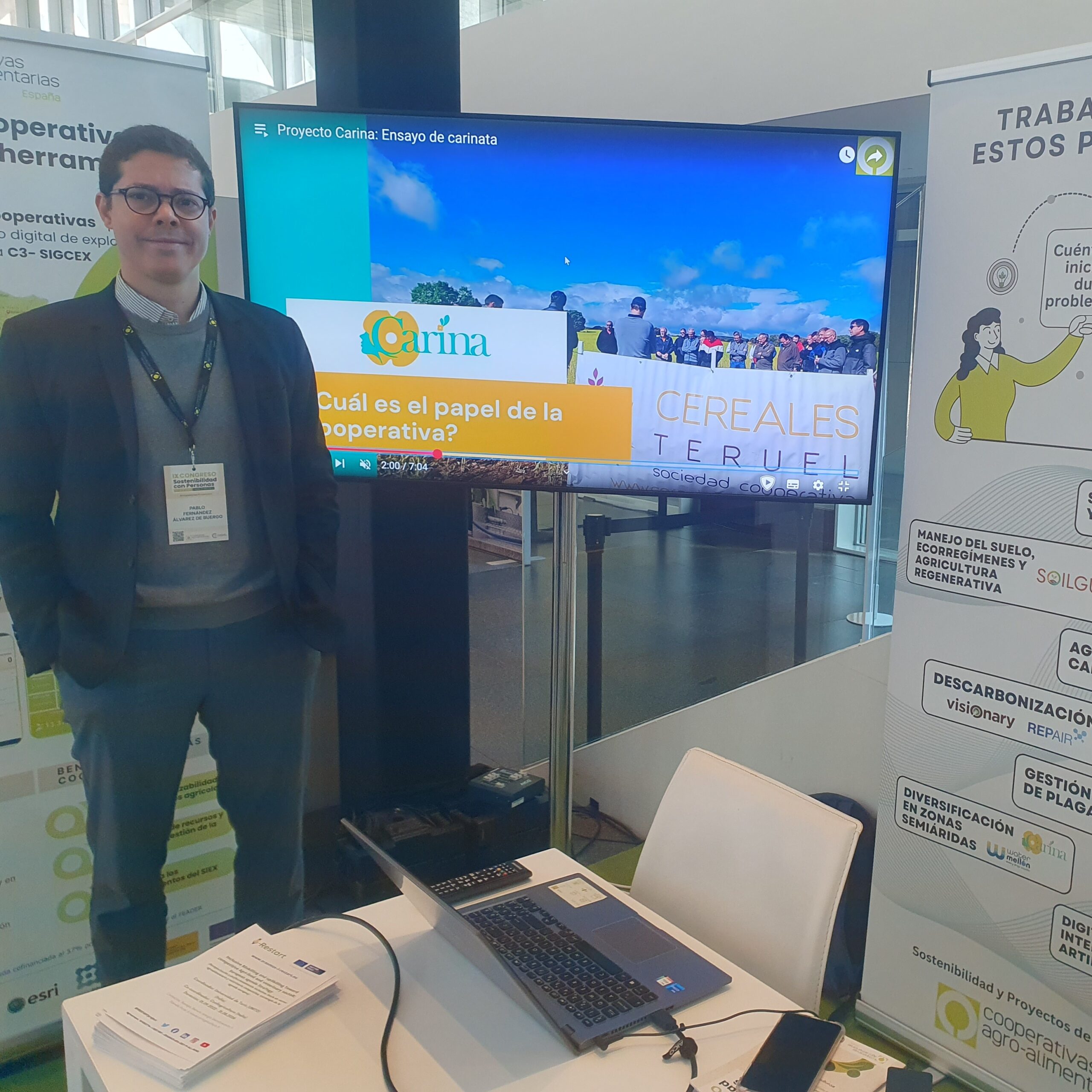 CARINA Showcased at the 9th Agri-Food Cooperatives Congress in Spain