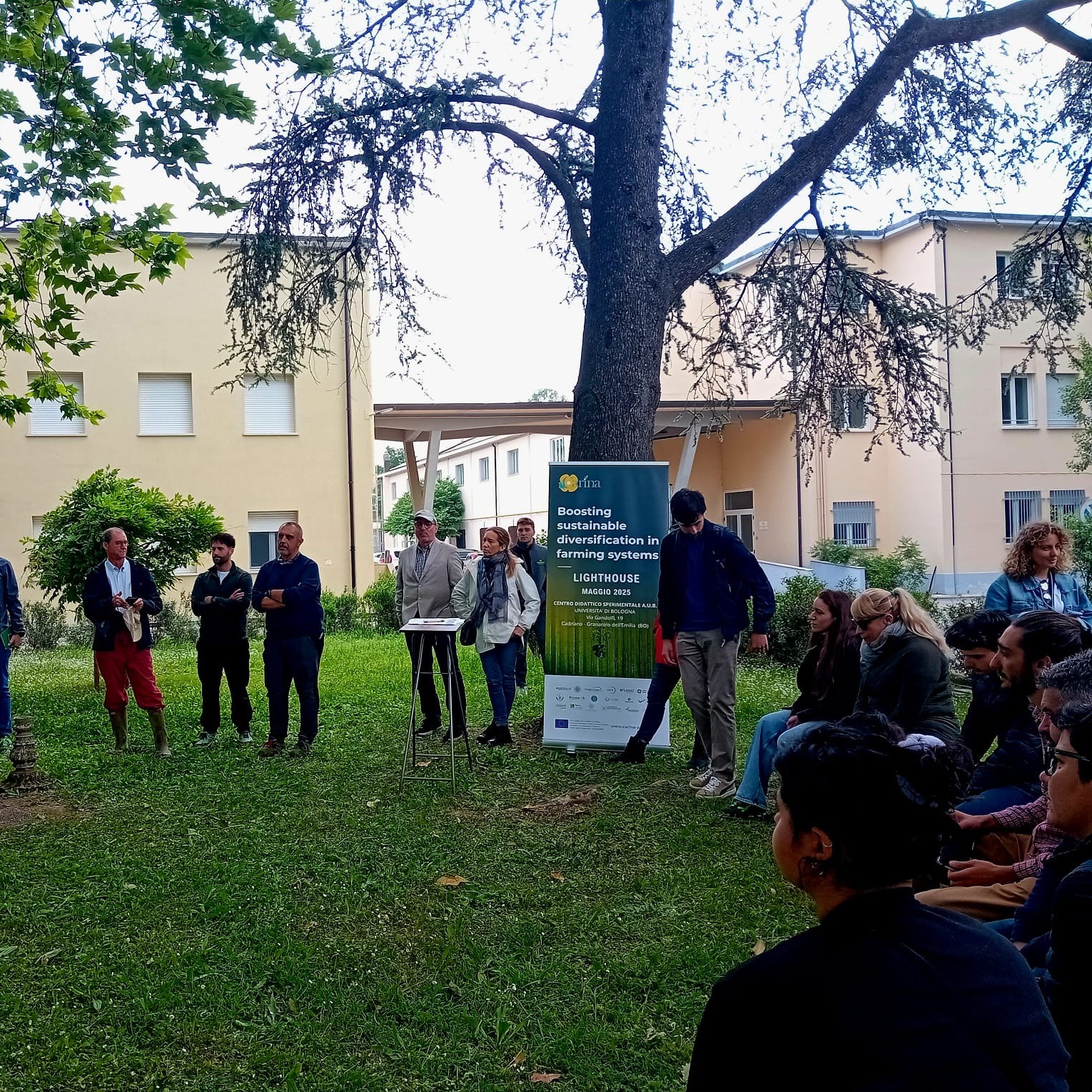 CARINA Lighthouse and Demo Field Day Held in Cadriano, Italy