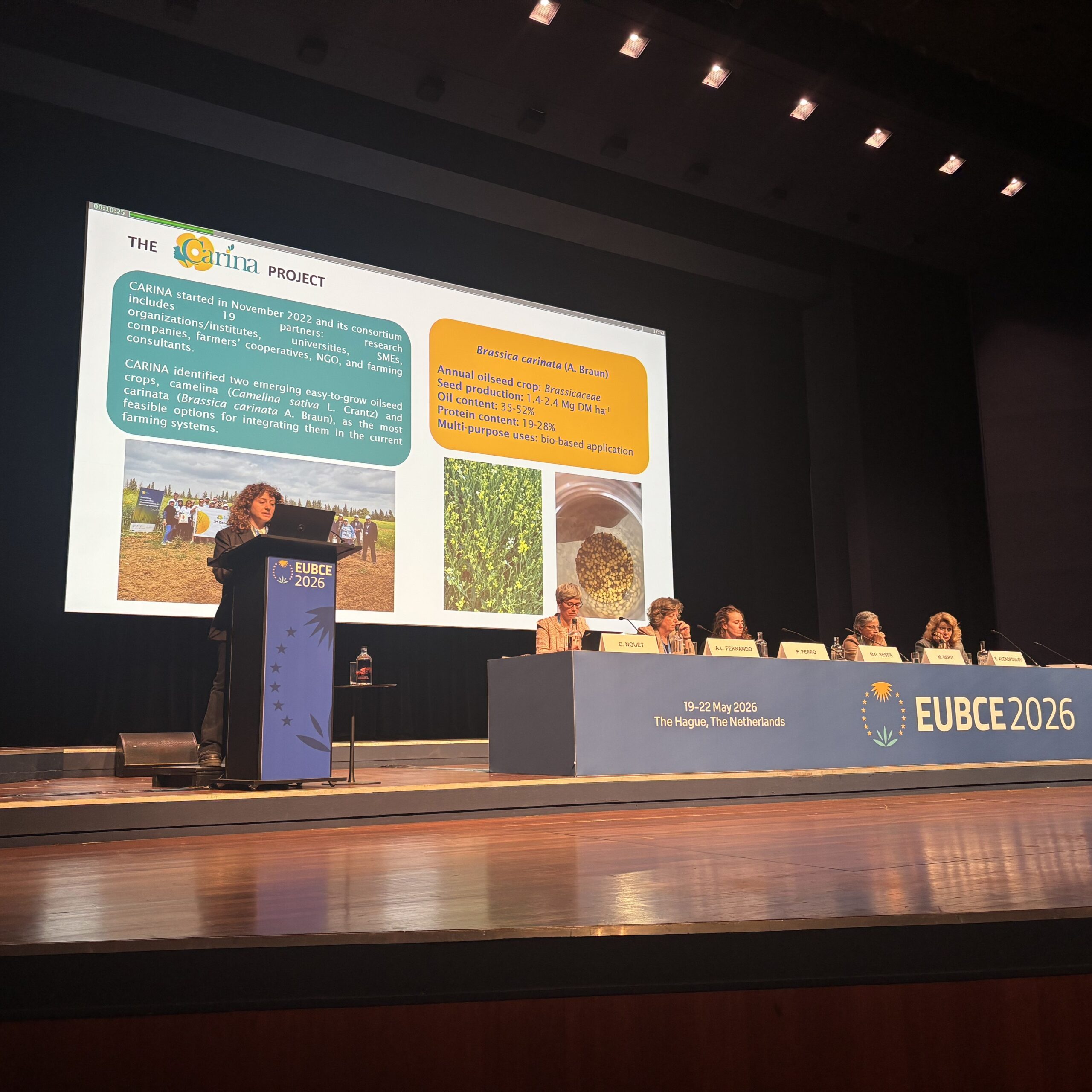 Study on Brassica carinata for Sustainable Aviation Fuel Presented at EUBCE 2026